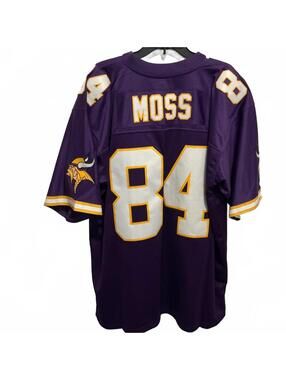 Mitchell & Ness NFL Throwbacks Randy Moss 1998 Vikings Jersey Purple 2XLB